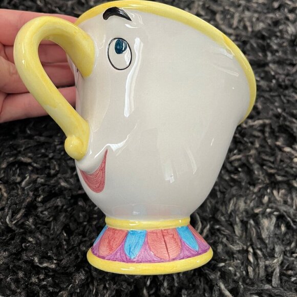 "Chip" Ceramic coin bank Disney's Beauty  and the Beast - Picture 1 of 3